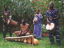 Burkina drummers